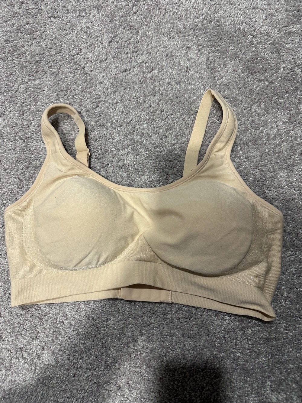 Everyday Soft Support Wireless Bra in Beige